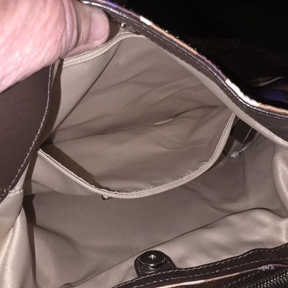 Coach Multicolor Patterned Handbag - Picture 8 of 11